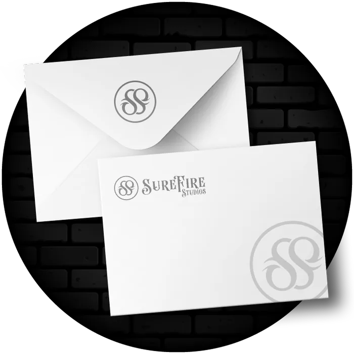 A-7 Envelopes printing by Surefire Studios