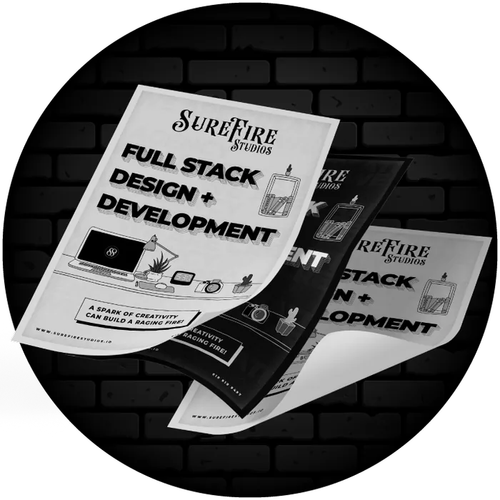 Lightweight Flyers printing by Surefire Studios