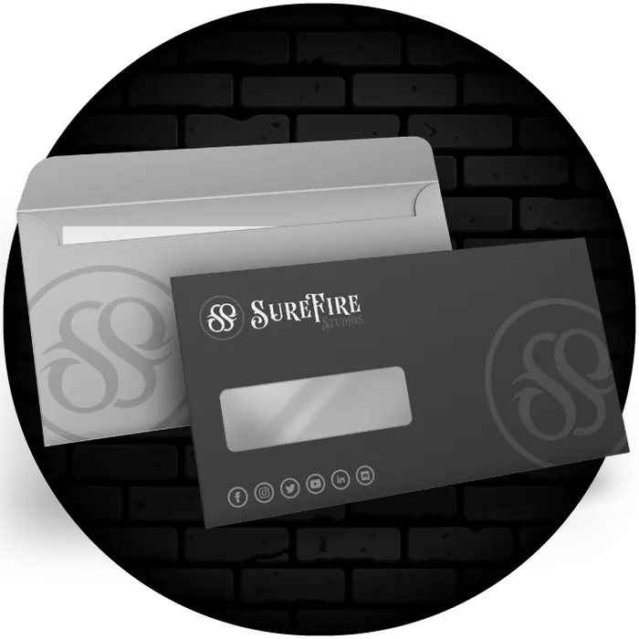 #10 Envelopes printing by Surefire Studios