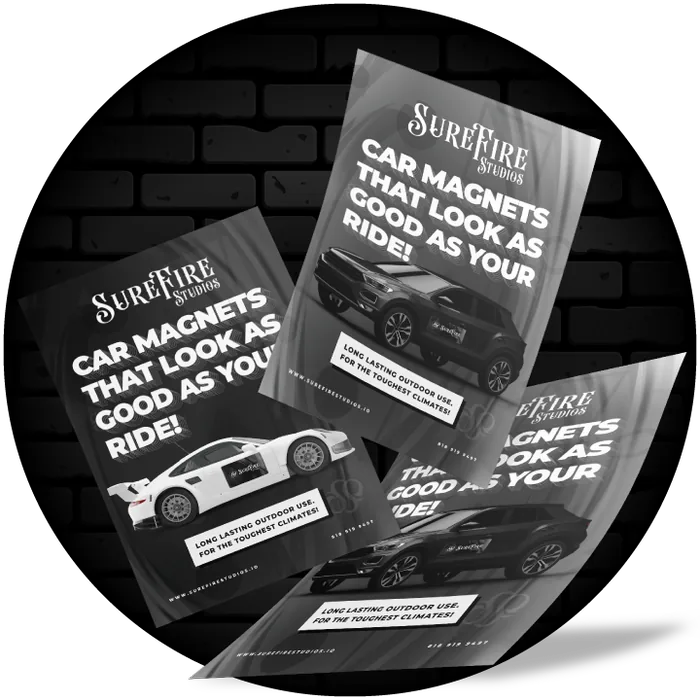 Cardstock Flyers printing by Surefire Studios