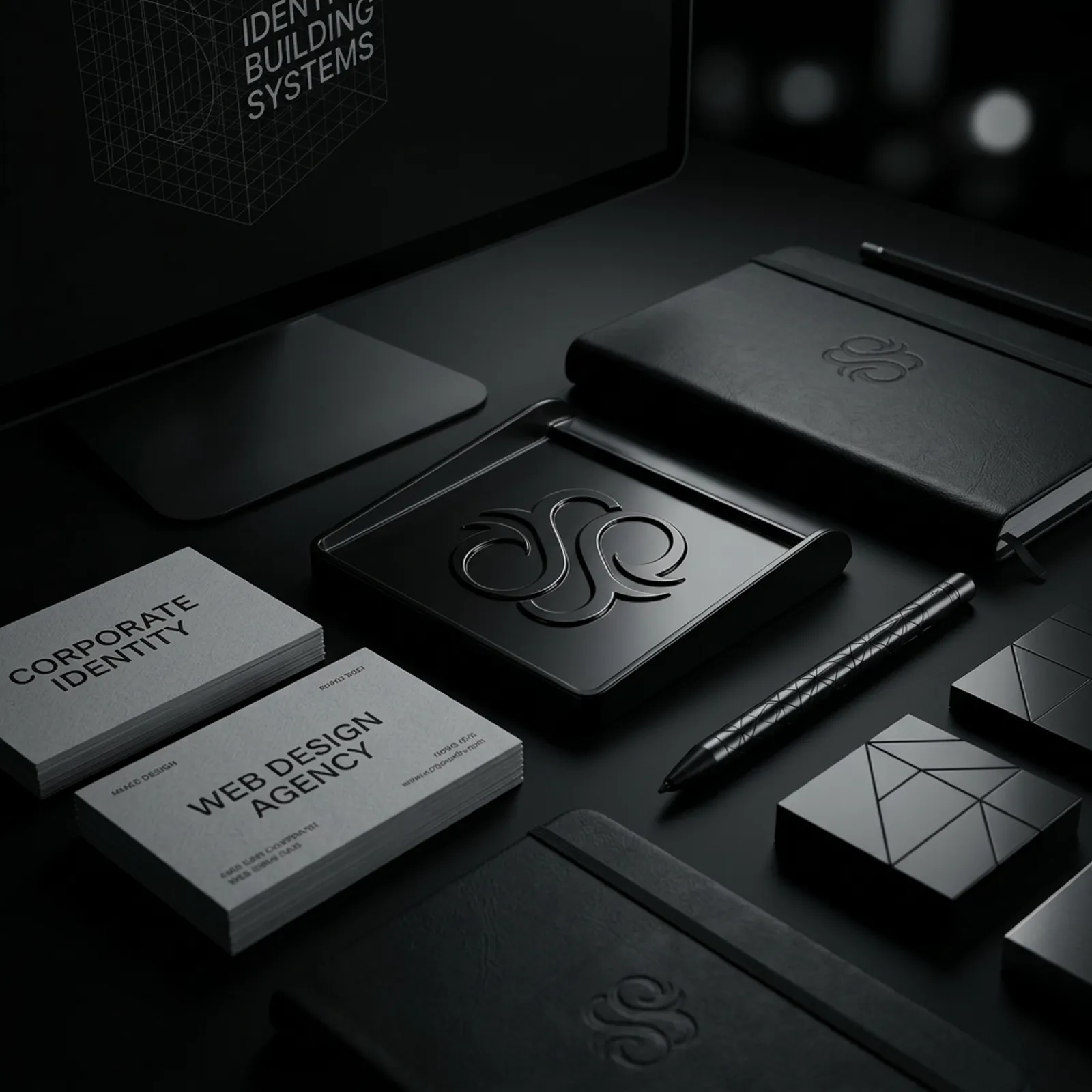 Surefire Studios branded identity design artwork