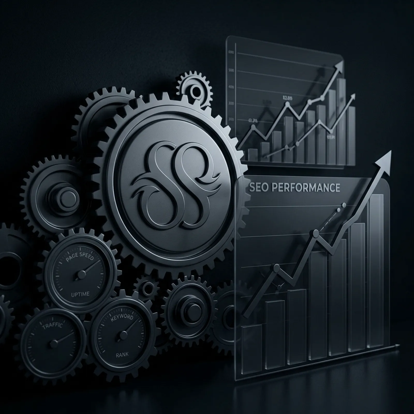 Surefire Studios branded website maintenance and SEO artwork